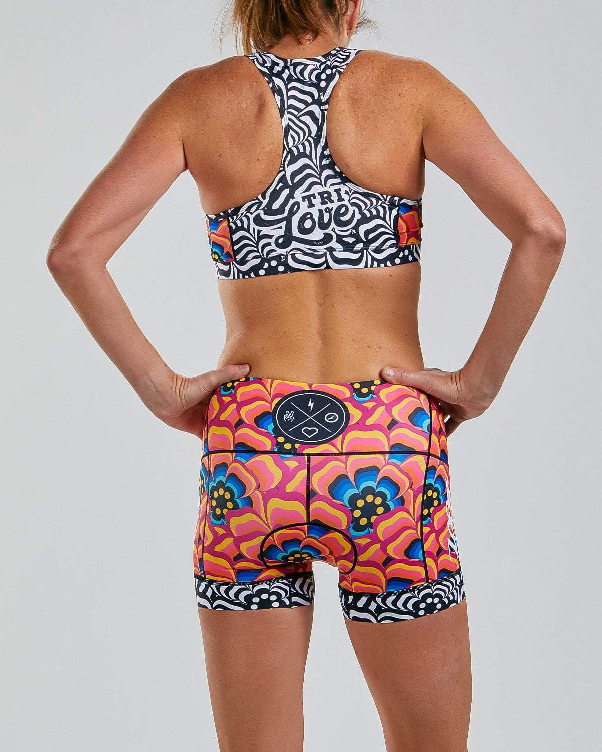 Zoot Sports TRI APPAREL WOMENS LTD TRI 4 " SHORT - TRI LOVE