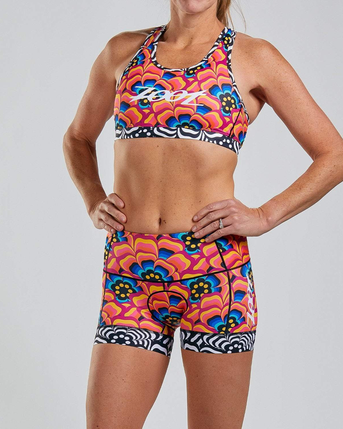 Zoot Sports TRI APPAREL WOMENS LTD TRI 4 " SHORT - TRI LOVE