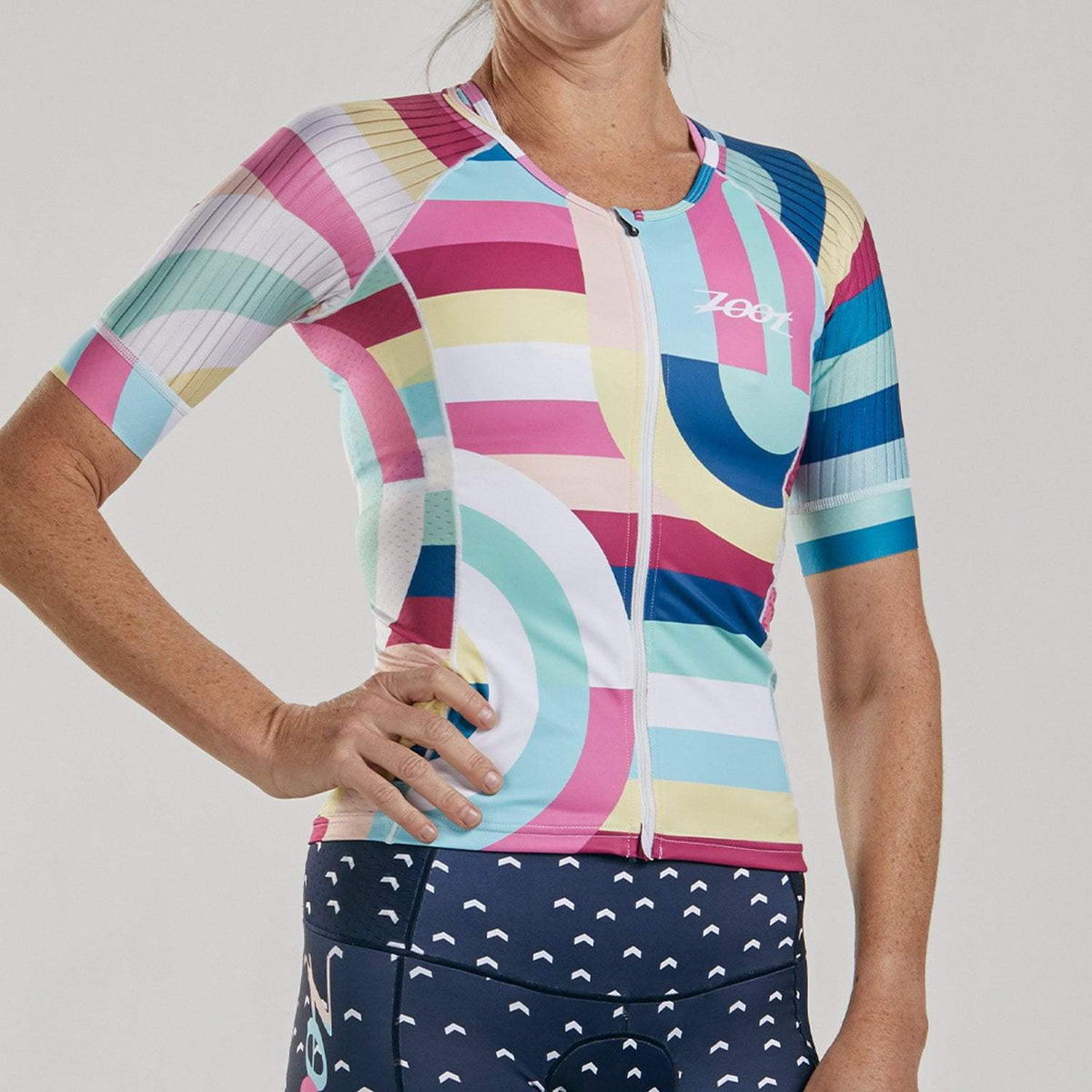 Zoot Sports Womens LTD Triathlon Aero Jersey - Riviera