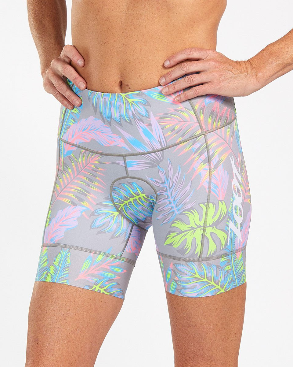 Zoot Sports Triathlon Bottoms Womens LTD Triathlon 6 Inch Short - Live Aloha