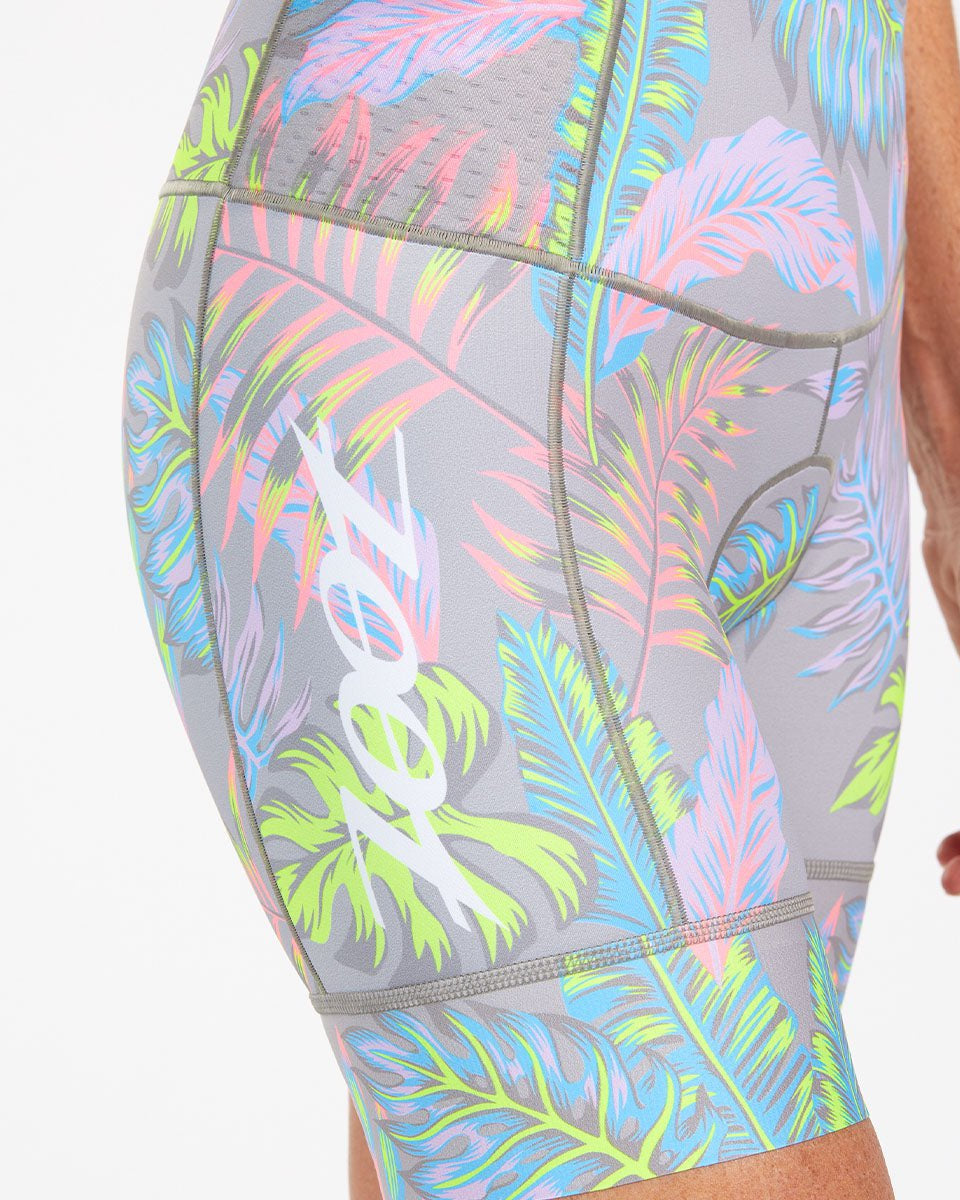 Zoot Sports Triathlon Bottoms Womens LTD Triathlon 6 Inch Short - Live Aloha