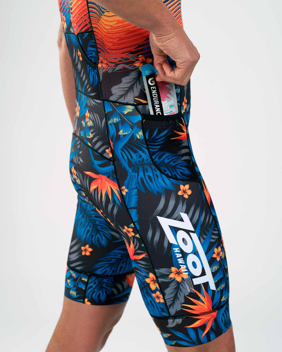 Zoot Sports Triathlon Racesuits Mens LTD Triathlon Aero Full Zip Racesuit - 40 Years