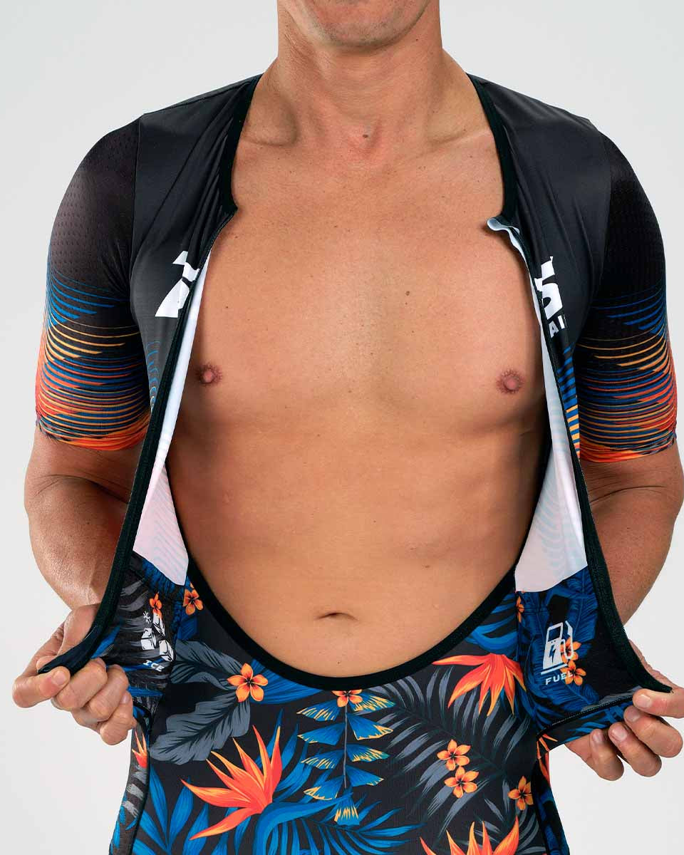 Zoot Sports Triathlon Racesuits Mens LTD Triathlon Aero Full Zip Racesuit - 40 Years