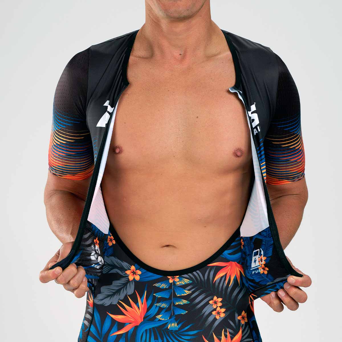 Zoot Sports Triathlon Racesuits Mens LTD Triathlon Aero Full Zip Racesuit - 40 Years