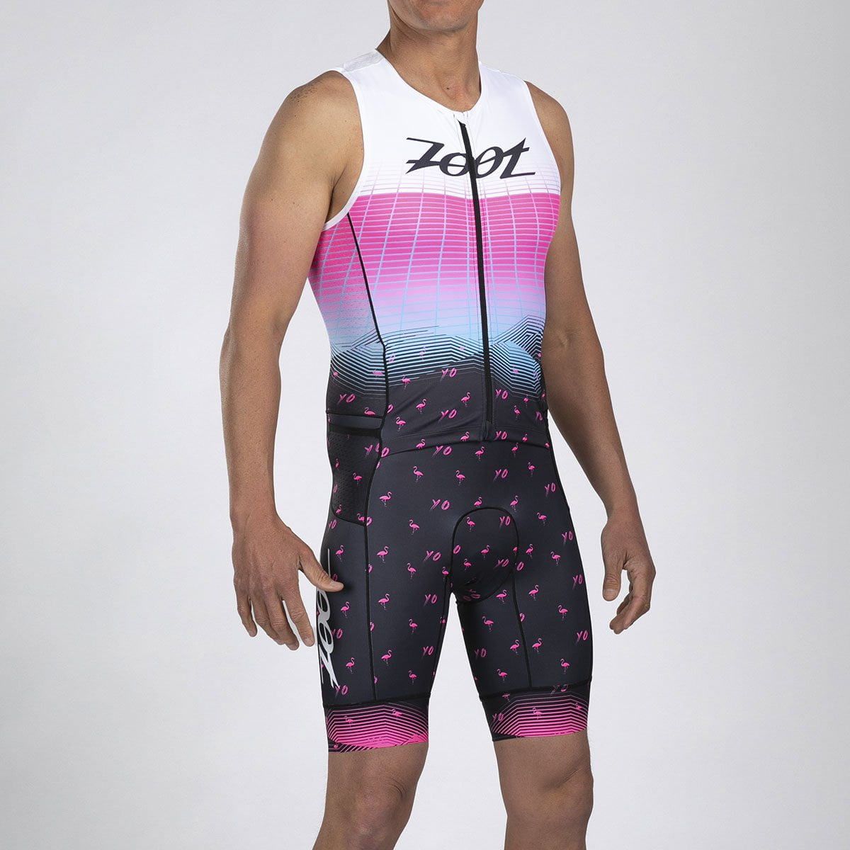 Zoot Sports TRI RACESUITS Men's Ltd Tri Slvs Fz Racesuit - Vice