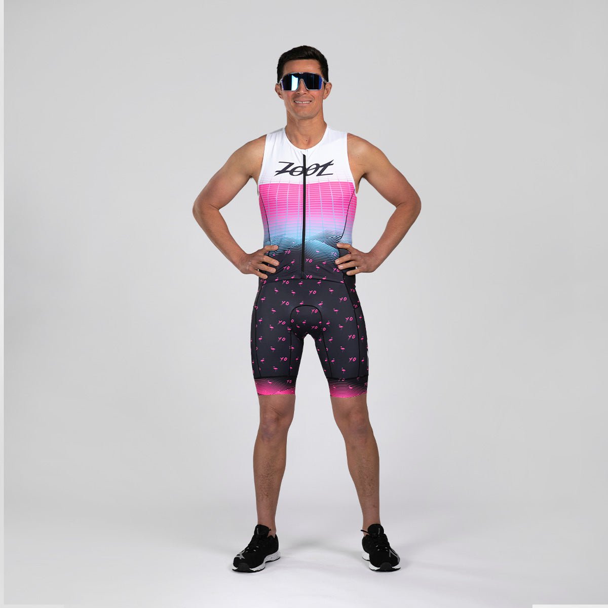 Zoot Sports TRI RACESUITS Men's Ltd Tri Slvs Fz Racesuit - Vice