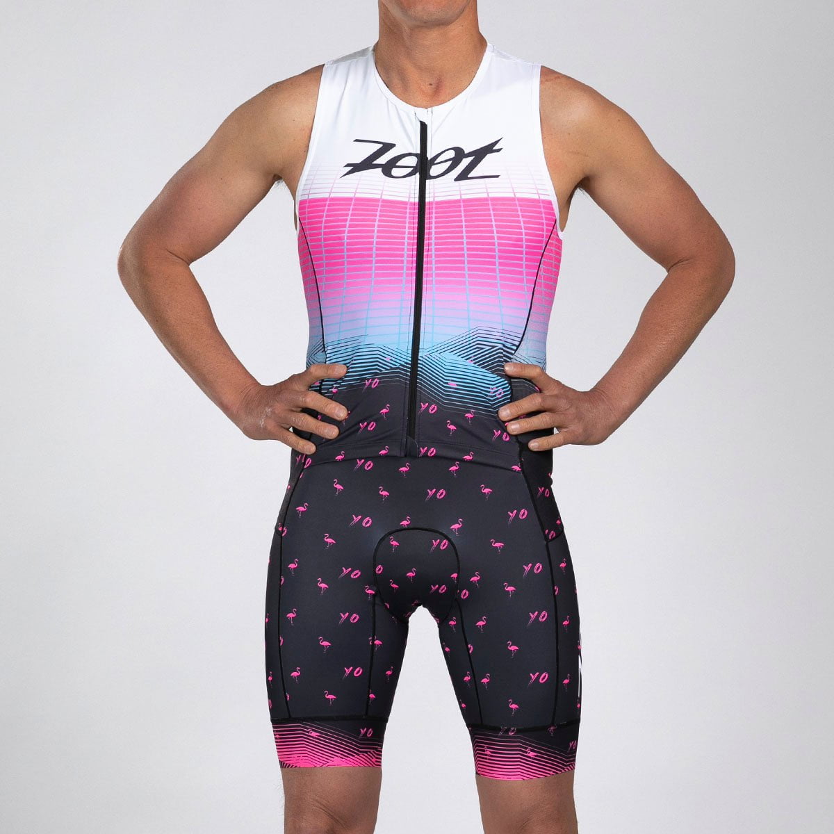 Zoot Sports TRI RACESUITS Men's Ltd Tri Slvs Fz Racesuit - Vice