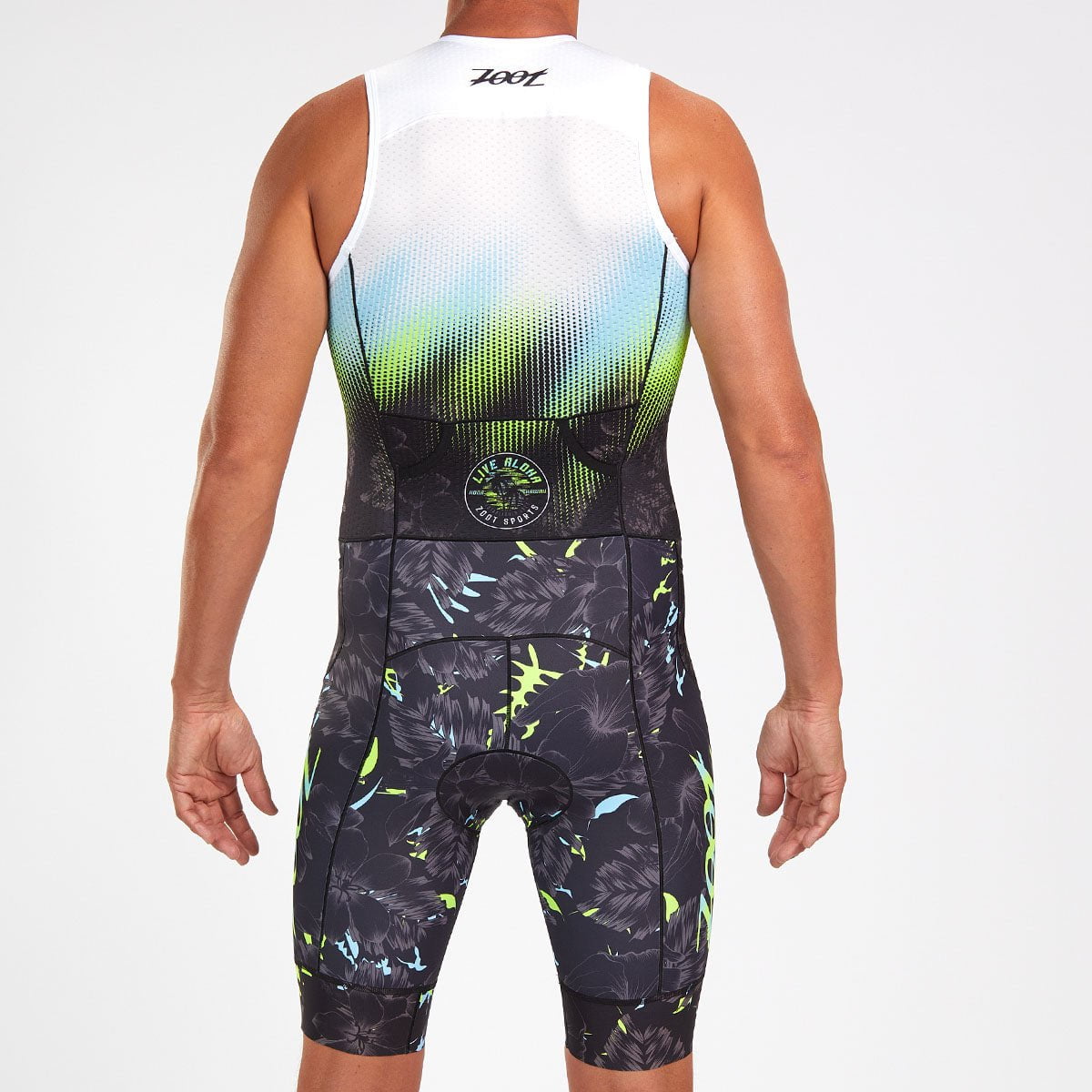 Zoot Sports TRI RACESUITS MENS LTD TRI SLVS FZ RACESUIT - LIVE ALOHA