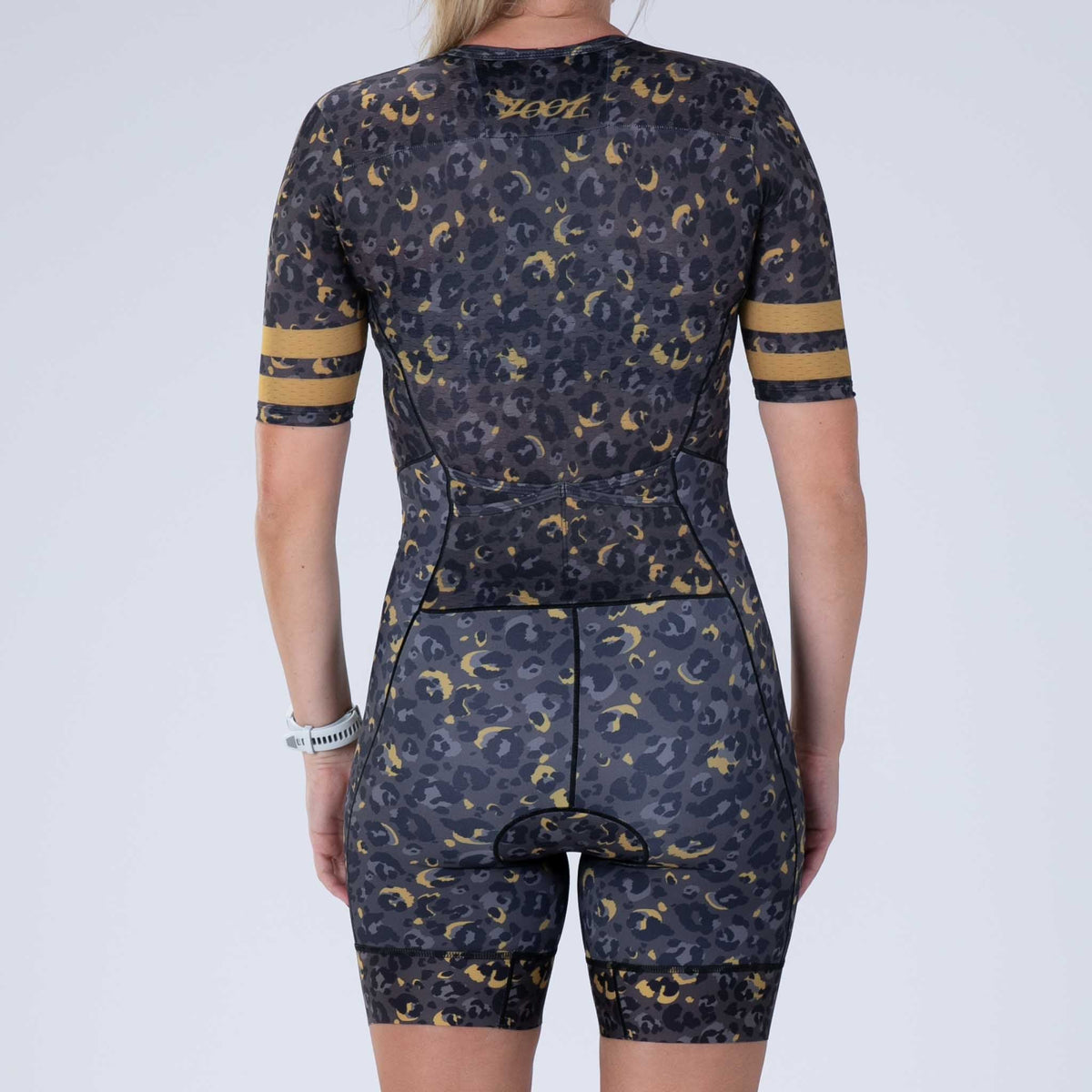 Zoot Sports TRI RACESUITS Womens LTD Triathlon Aero Full Zip Racesuit - Cheetah