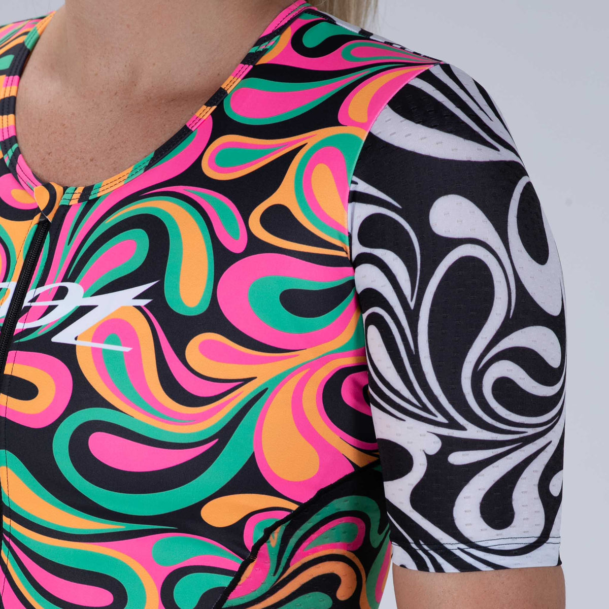 Zoot Sports TRI RACESUITS Womens LTD Triathlon Aero Full Zip Racesuit - Fab