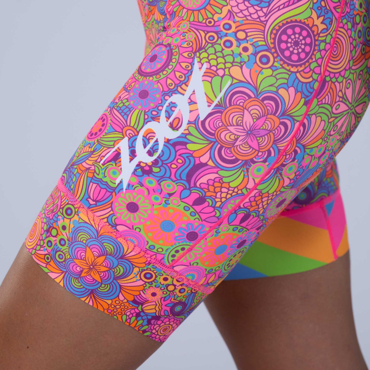 Zoot Sports TRI RACESUITS Women's Ltd Tri Slvs Fz Racesuit - Salty Groove