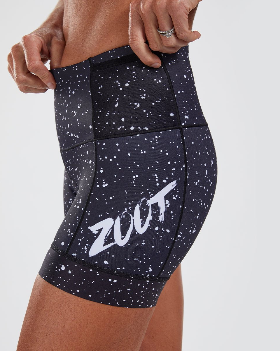 Zoot Sports Triathlon Shorts Womens LTD Triathlon 4 Inch Short - Kona Ice