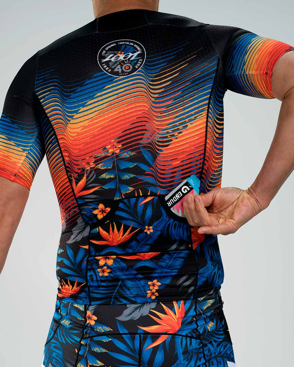 Zoot Sports Triathlon Tops Mens LTD Triathlon Aero Jersey - 40 Years
