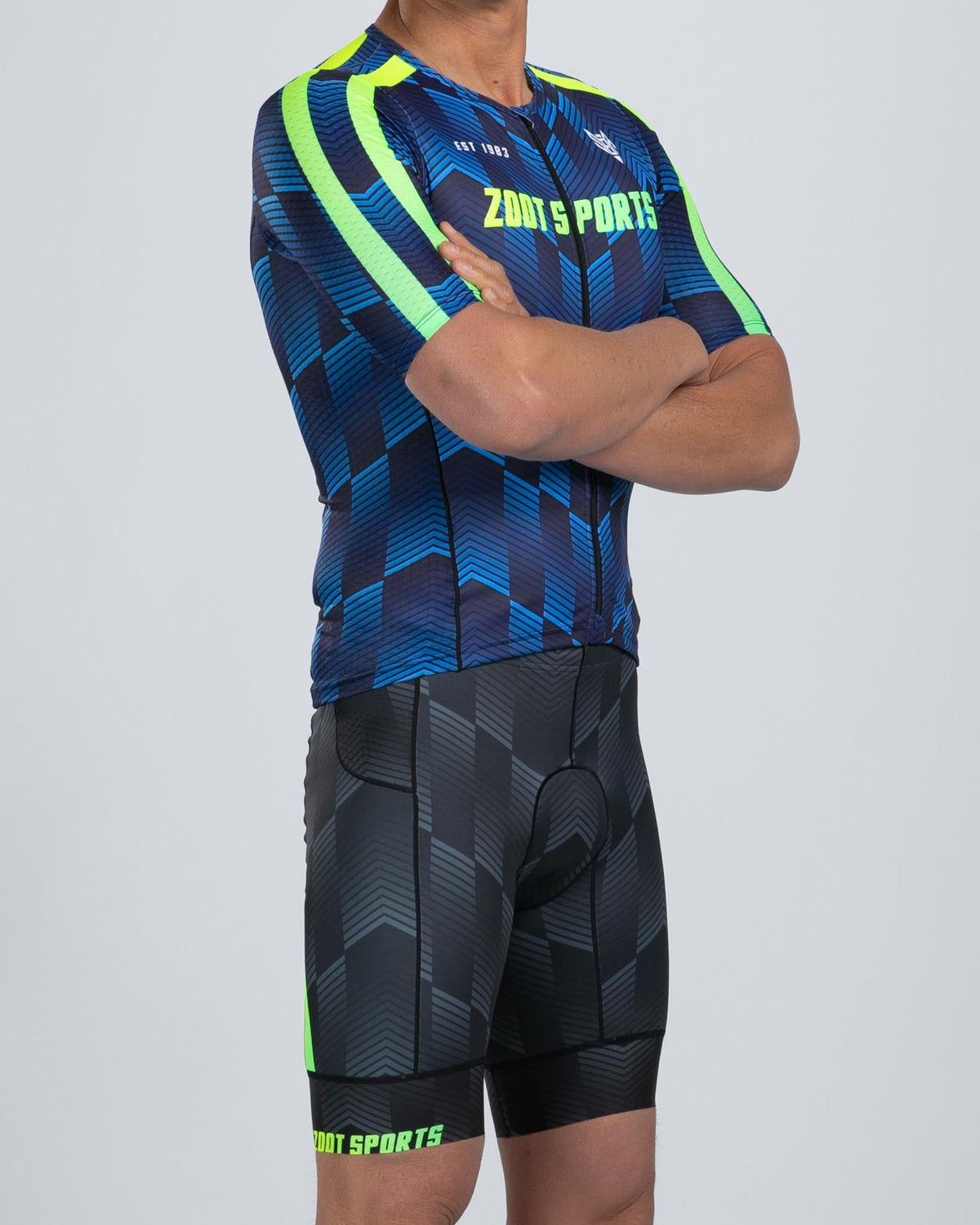 Zoot Sports TRI TOPS Mens LTD Tri Aero Jersey - Speedway