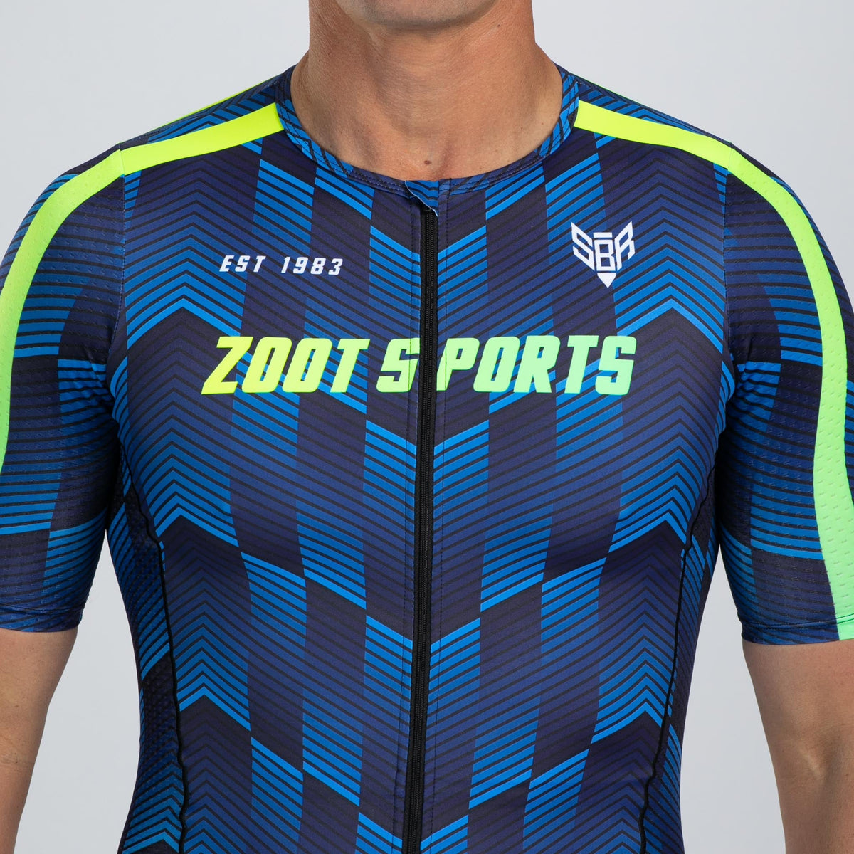 Zoot Sports TRI TOPS Mens LTD Tri Aero Jersey - Speedway