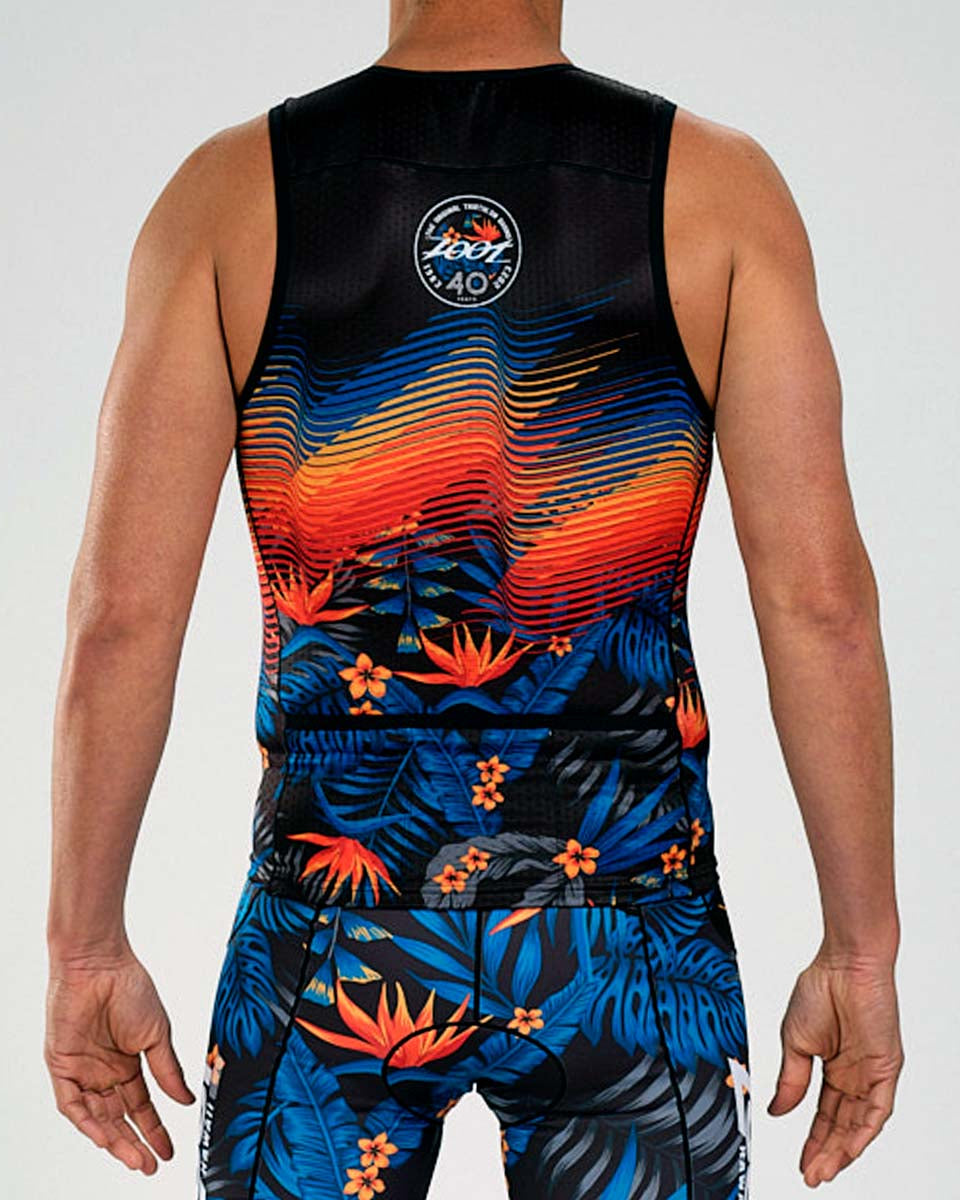 Zoot Sports Triathlon Tops Mens LTD Triathlon Tank - 40 Years