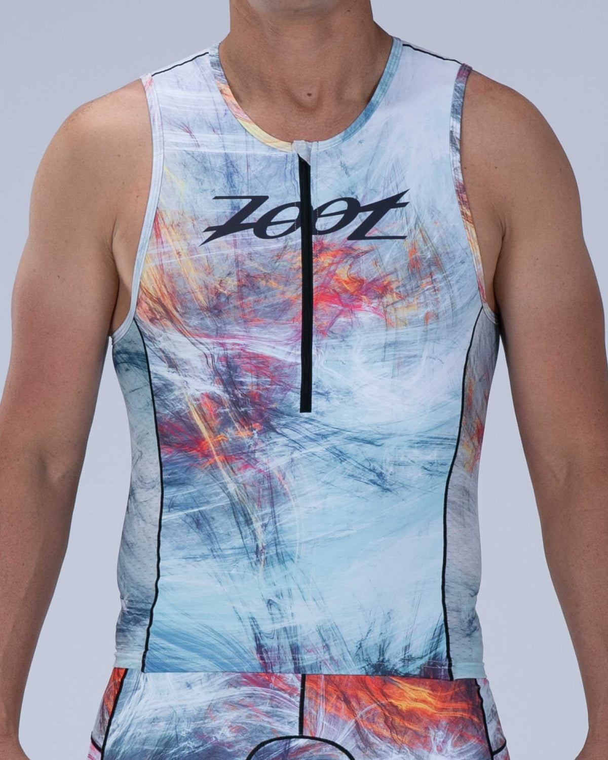 Zoot Sports TRI TOPS Mens LTD Triathlon Tank - Energy