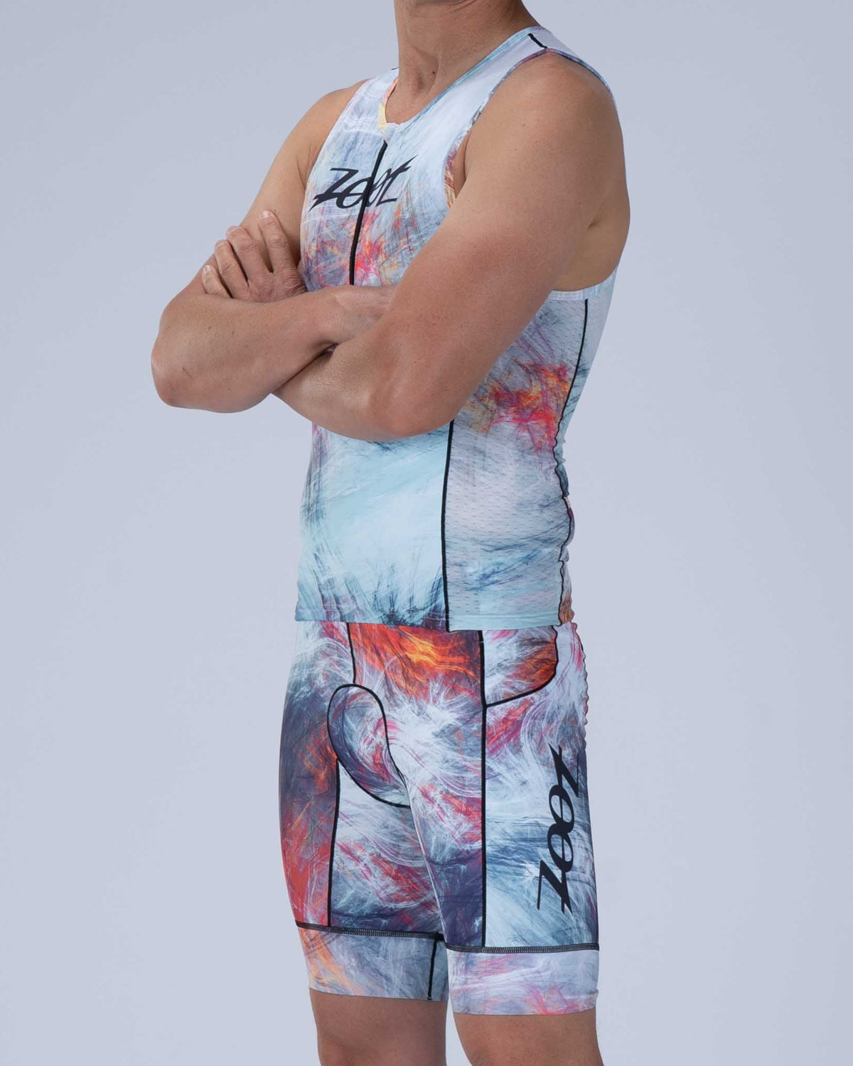 Zoot Sports TRI TOPS Mens LTD Triathlon Tank - Energy