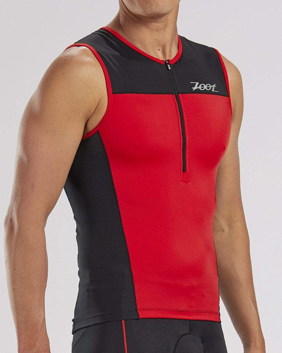 Zoot Sports TRI TOPS MENS CORE TRI TANK - CARDINAL