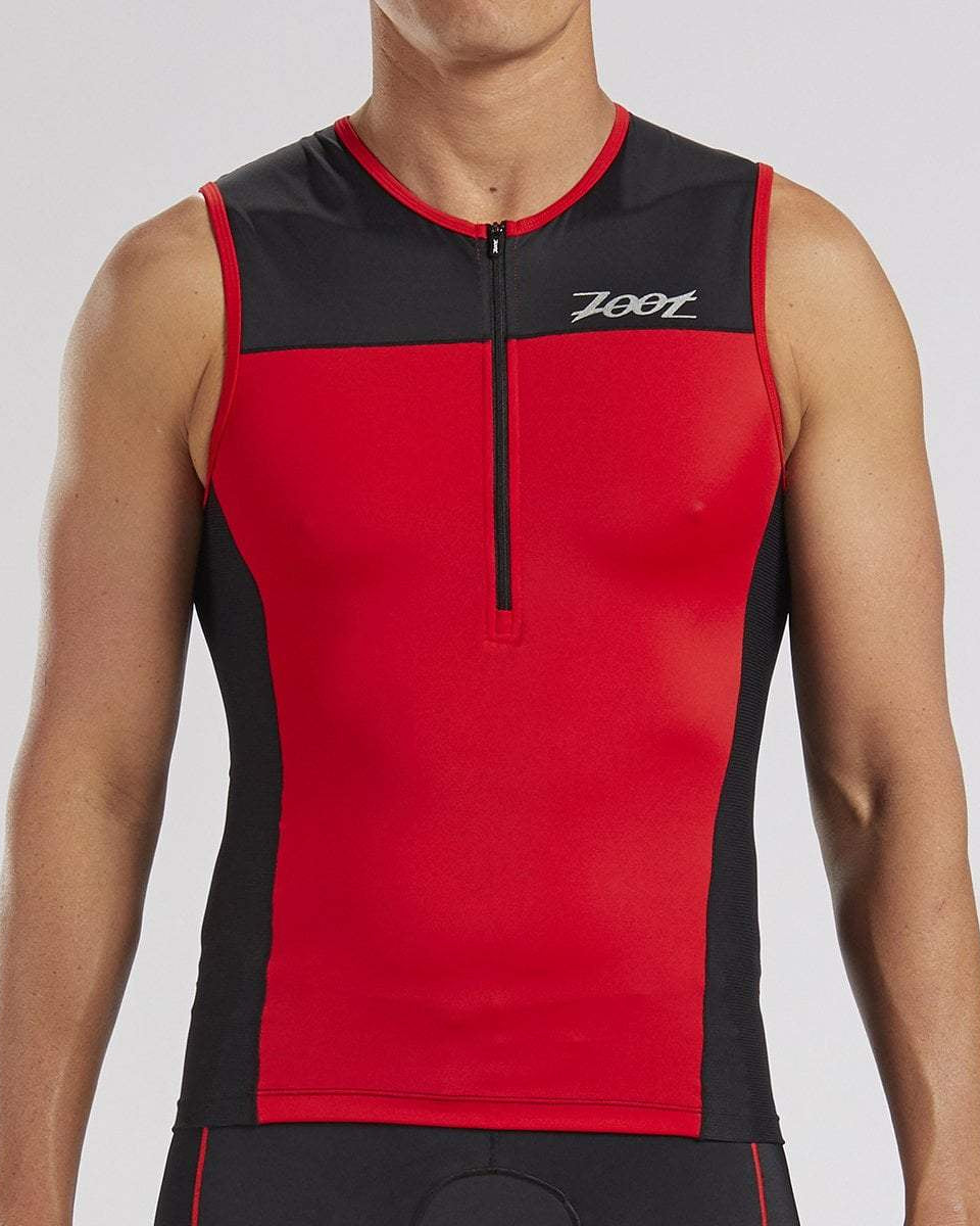 Zoot Sports TRI TOPS SMALL / CARDINAL MENS CORE TRI TANK - CARDINAL
