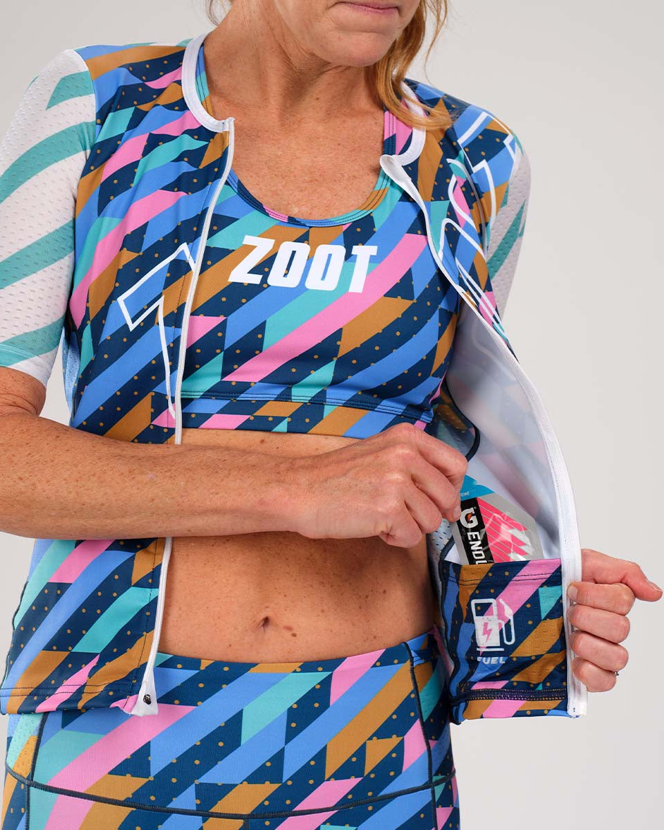 Zoot Sports Triathlon Tops Womens LTD Triathlon Aero Jersey - Unbreakable