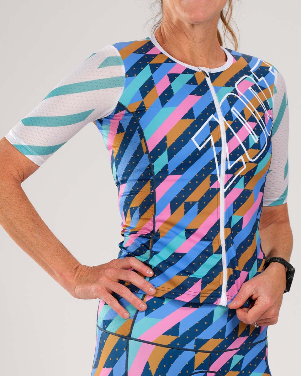 Zoot Sports Triathlon Tops Womens LTD Triathlon Aero Jersey - Unbreakable