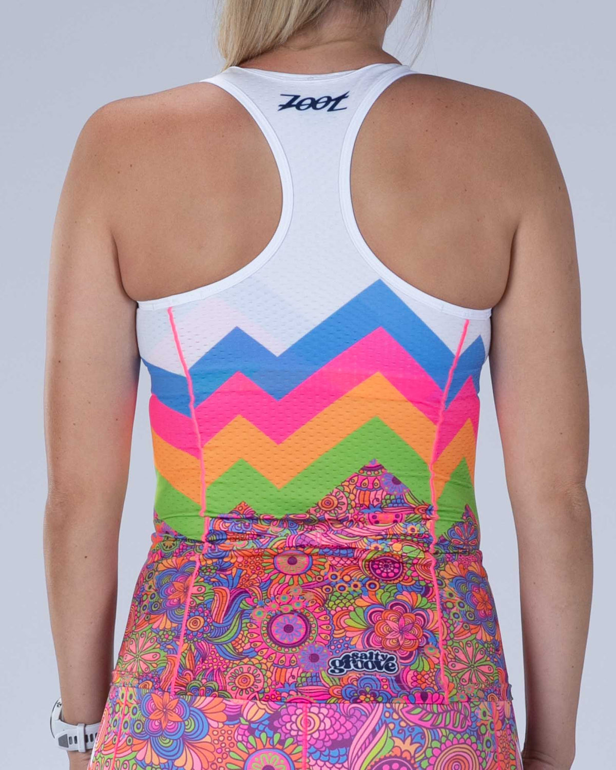 Zoot Sports TRI TOPS Women's Ltd Tri Racerback - Salty Groove