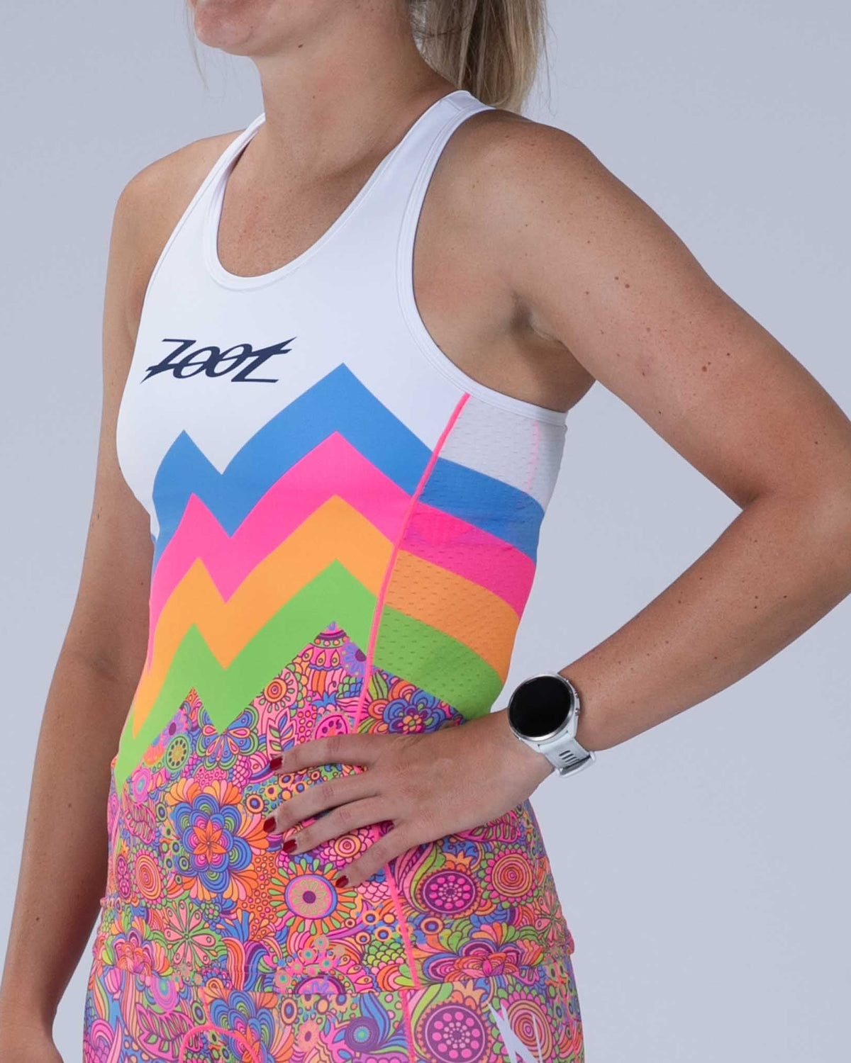 Zoot Sports TRI TOPS Women's Ltd Tri Racerback - Salty Groove