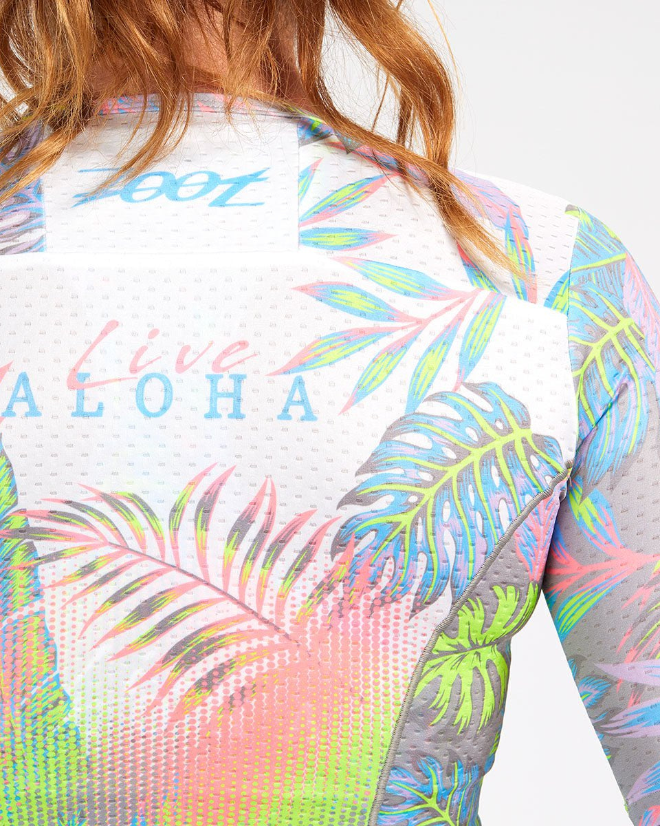 Zoot Sports Triathlon Tops Womens LTD Triathlon Aero Jersey - Live Aloha