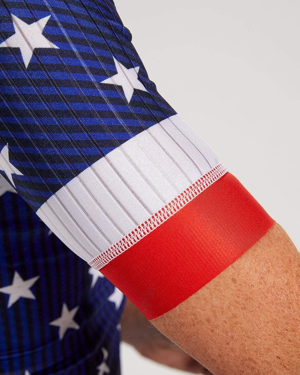 Zoot Sports TRI TOPS WOMENS LTD TRI AERO JERSEY - STARS & STRIPES