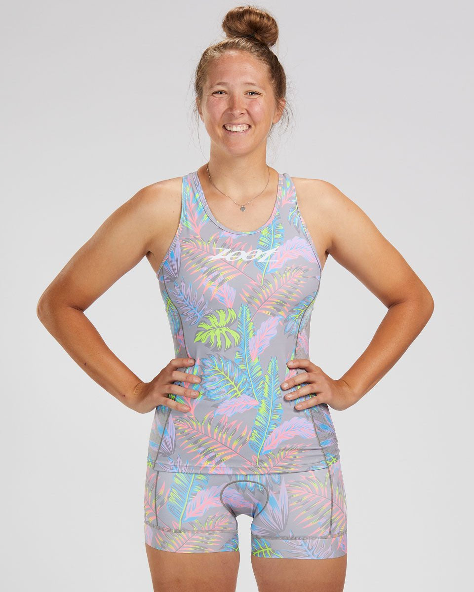 Zoot Sports Triathlon Tops Womens LTD Triathlon Racerback - Live Aloha