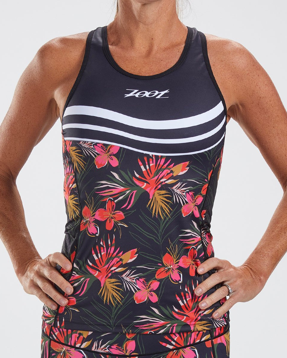 Zoot Sports Triathlon Tops Womens LTD Triathlon Racerback - Waikoloa