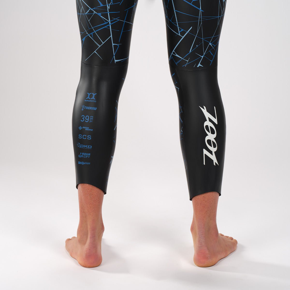 Zoot Men's Tundra Wetsuit in Ice Blue, image 16