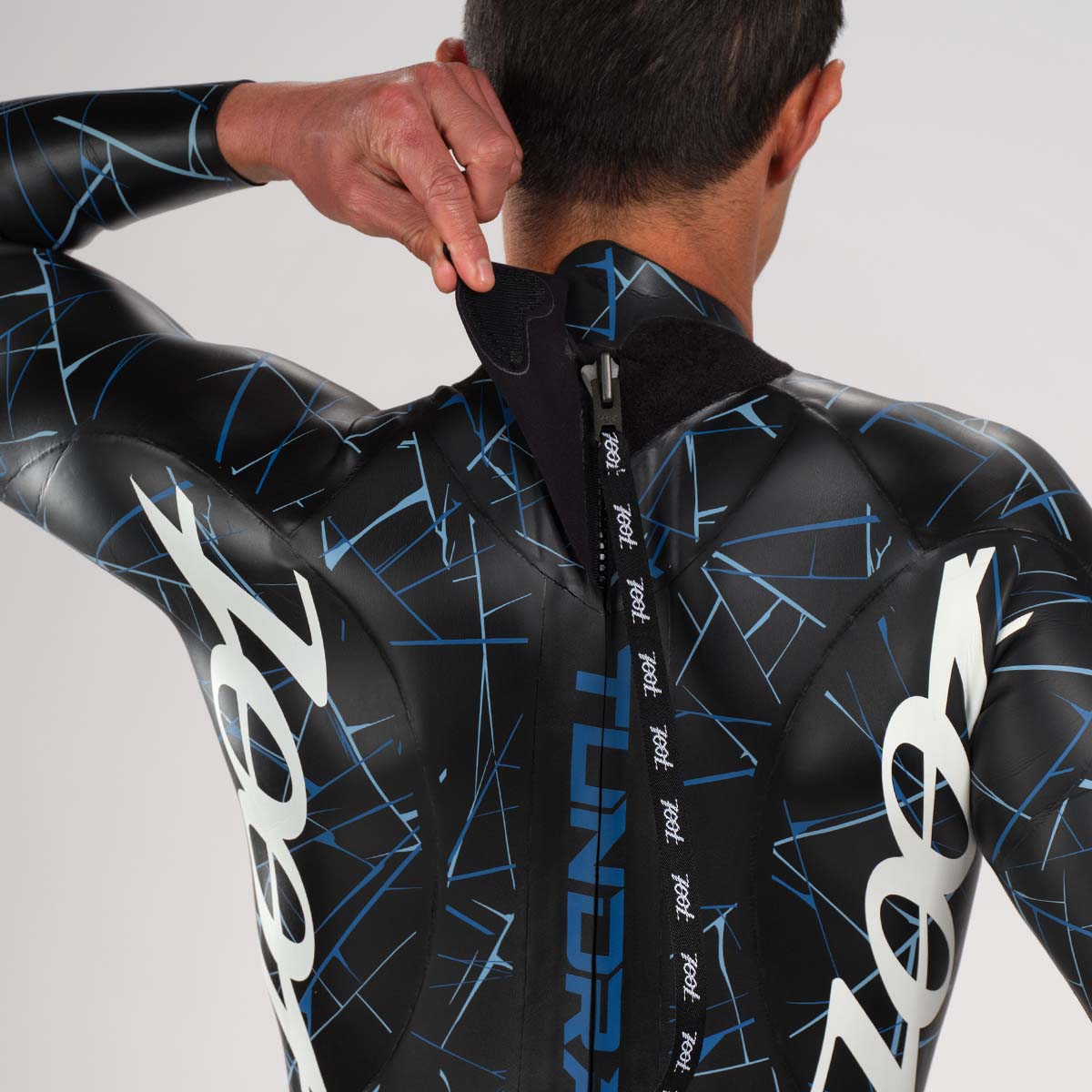 Zoot Men's Tundra Wetsuit in Ice Blue, image 12