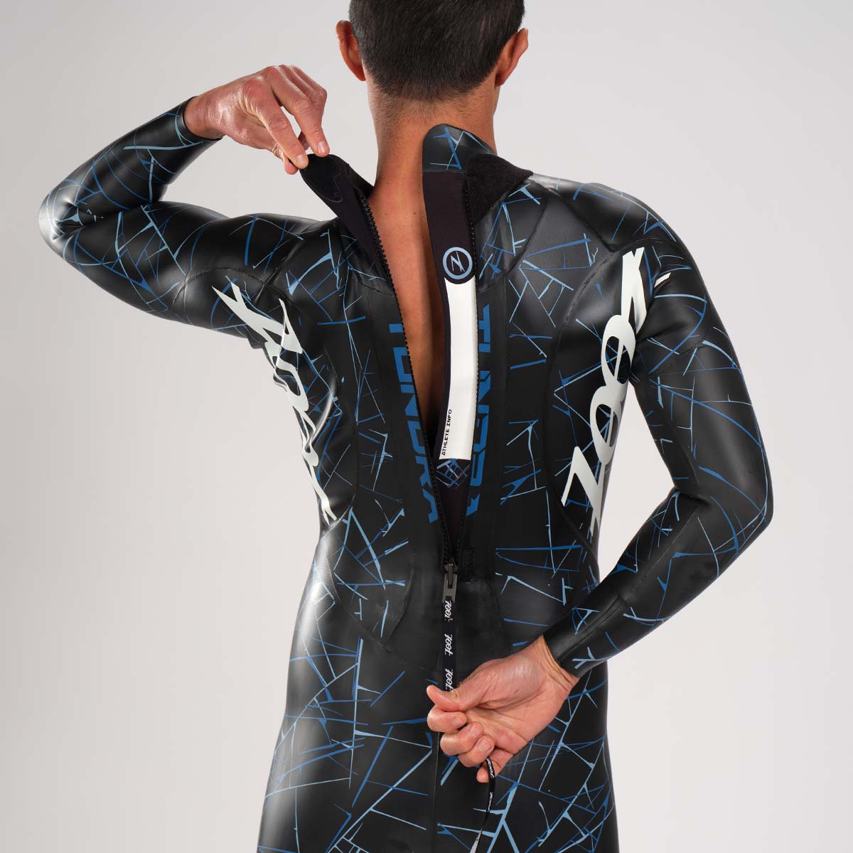 Zoot Men's Tundra Wetsuit in Ice Blue, image 13