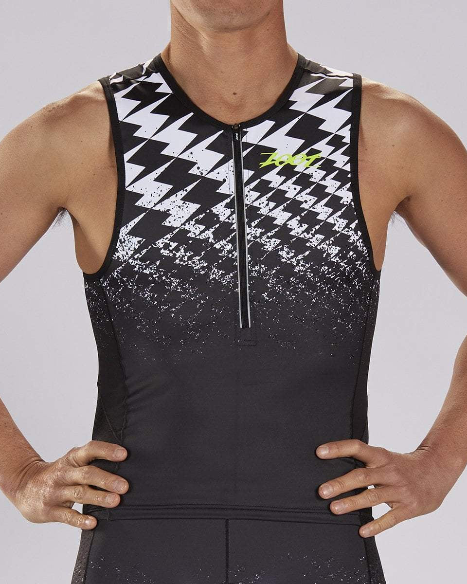Zoot Sports Mens Ultra Triathlon Aero Tank - Bolt