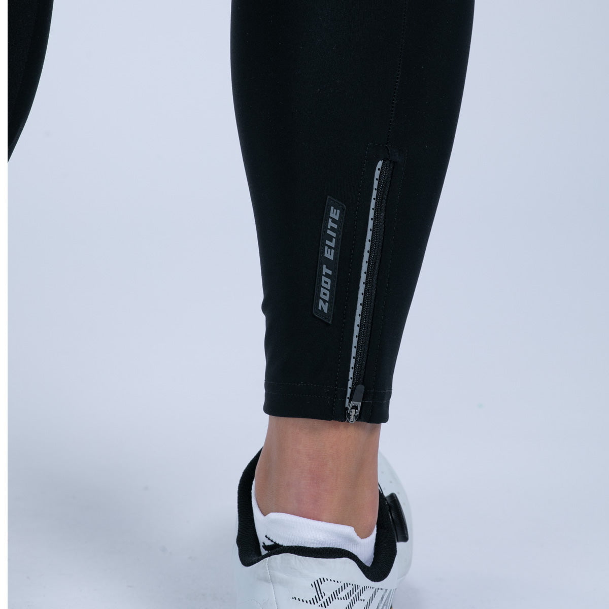 Zoot Sports ACCESSORIES Unisex Elite Cycle Hallocore Thermal Leg Warmers - Jet Black