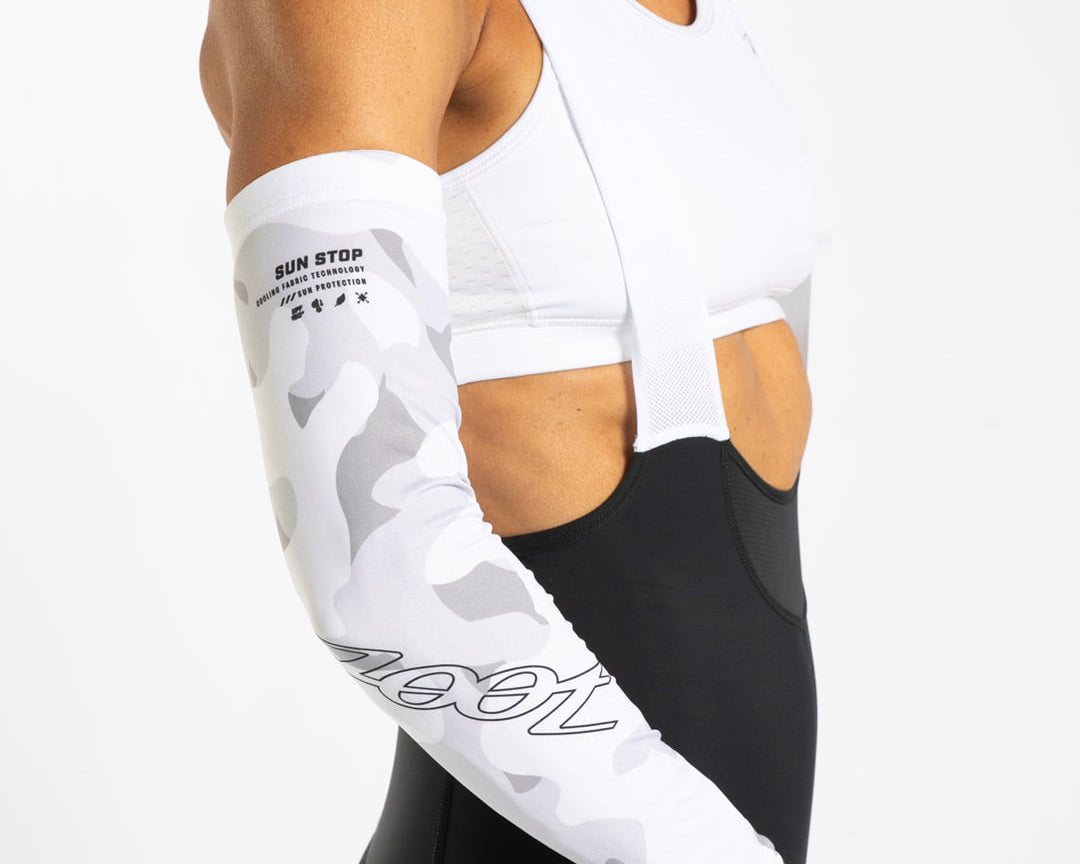Zoot Sports ARM COOLERS Unisex Ltd Sun Stop Arm Cooler - Snow Camo