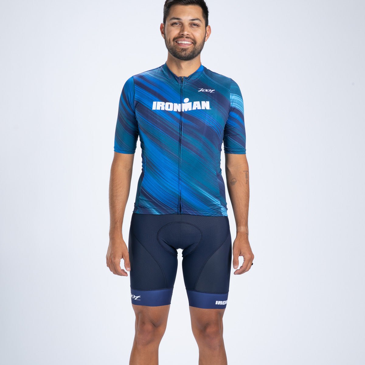Zoot Sports BIB SHORTS Men's Ltd Cycle Exos Bib - Ironman Navy Heat