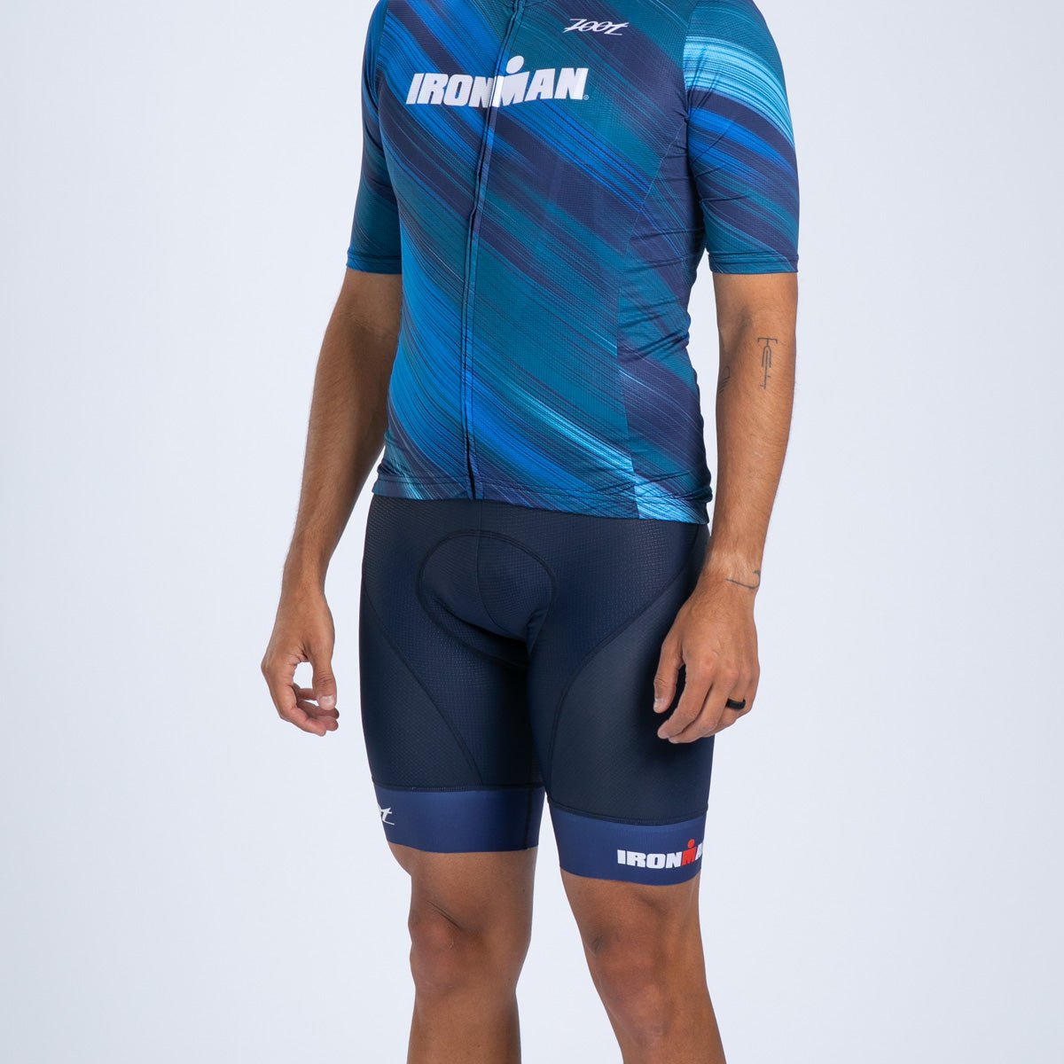 Zoot Sports BIB SHORTS Men's Ltd Cycle Exos Bib - Ironman Navy Heat
