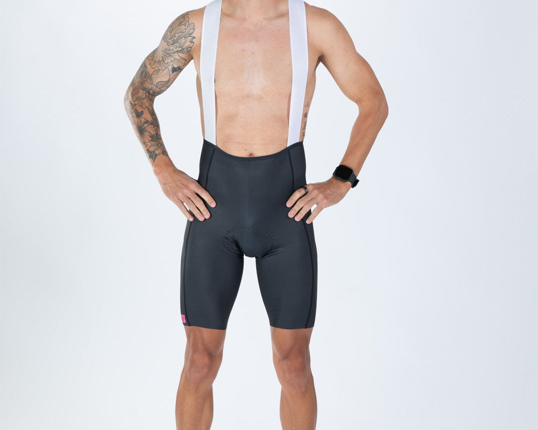 Zoot Sports BIKE BOTTOMS Men's Ltd Cycle Seamless Bib Short - Elements Bolts