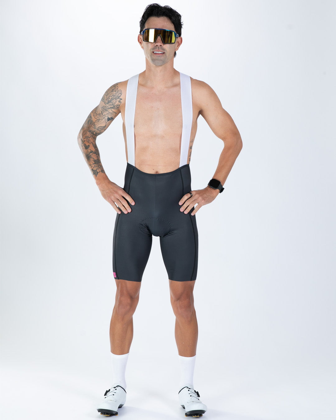 Zoot Sports BIKE BOTTOMS Men's Ltd Cycle Seamless Bib Short - Elements Bolts