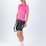 Zoot Sports BIKE BOTTOMS Women's Ltd Cycle Seamless Bib Short - Elements Bolts