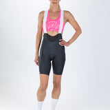 Zoot Sports BIKE BOTTOMS Women's Ltd Cycle Seamless Bib Short - Elements Bolts