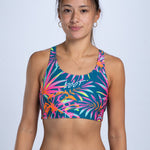 Zoot Sports BIKINI TOPS Women's Ltd Swim Crossback Bikini Top - Island Original