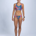Zoot Sports BIKINI TOPS Women's Ltd Swim Crossback Bikini Top - Island Original