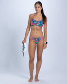 Zoot Sports BIKINI TOPS Women's Ltd Swim Racerback Bikini Top - Island Original