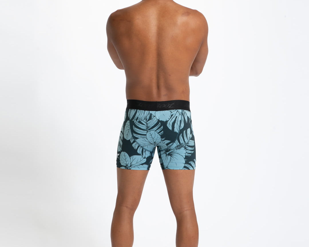 Zoot Sports BRIEFS Men's Ltd Boxer Brief - Blue Hawaii