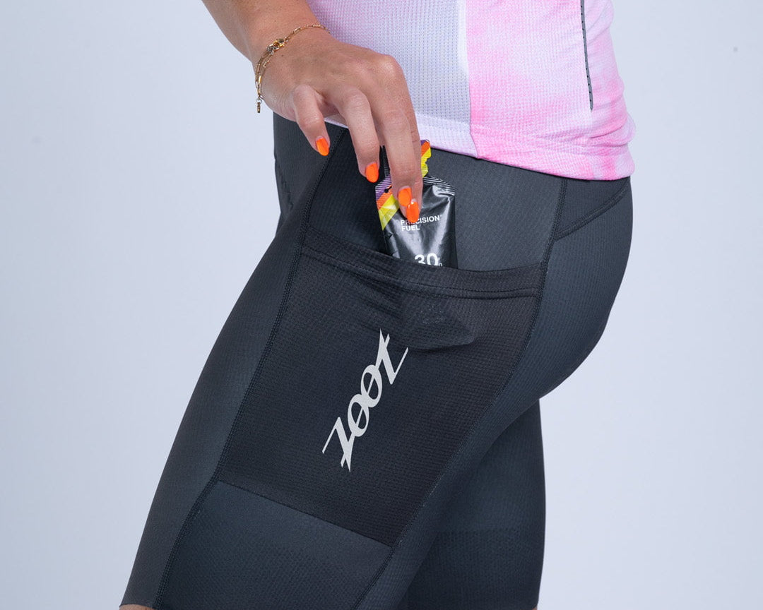 Custom Wetsuits Zoot Sports CYCLE BIBS Women's Cycle Seamless Cargo Bib Short - Good ...