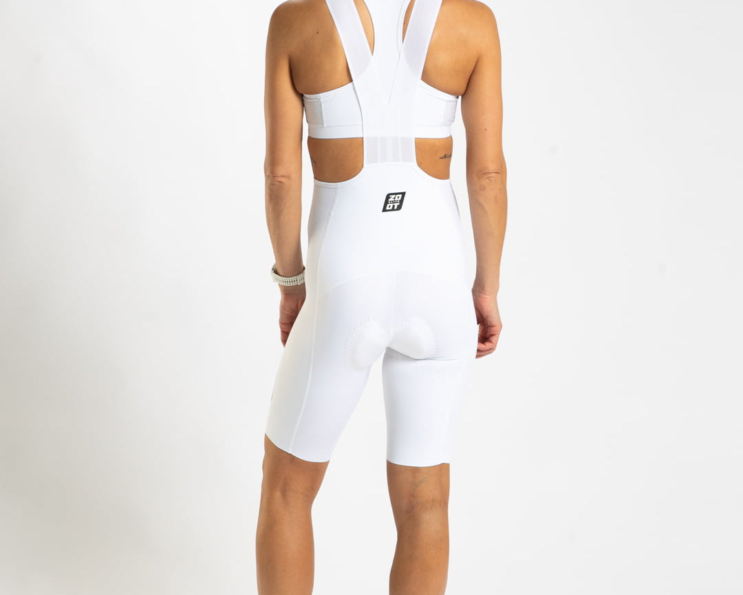 Zoot Sports CYCLE BIBS Women's Elite Cycle Bib - Flat White